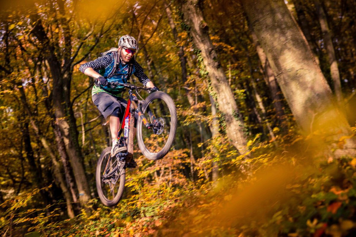 mountainbike pink bommel