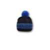 woll mütze blau schwarz