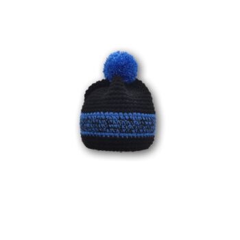 woll mütze blau schwarz