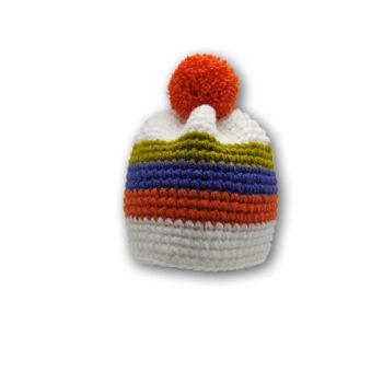 bommel mütze gestreift